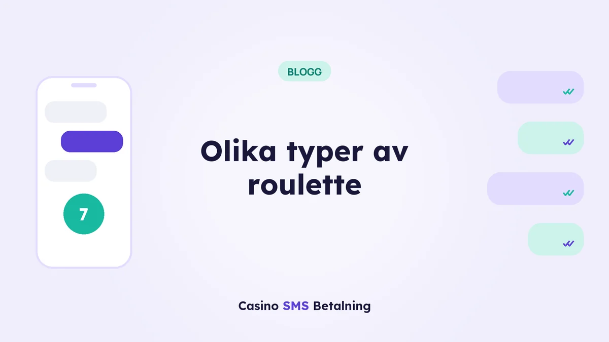 Olika typer av roulette