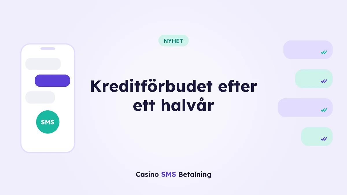 Kreditförbudet efter ett halvår