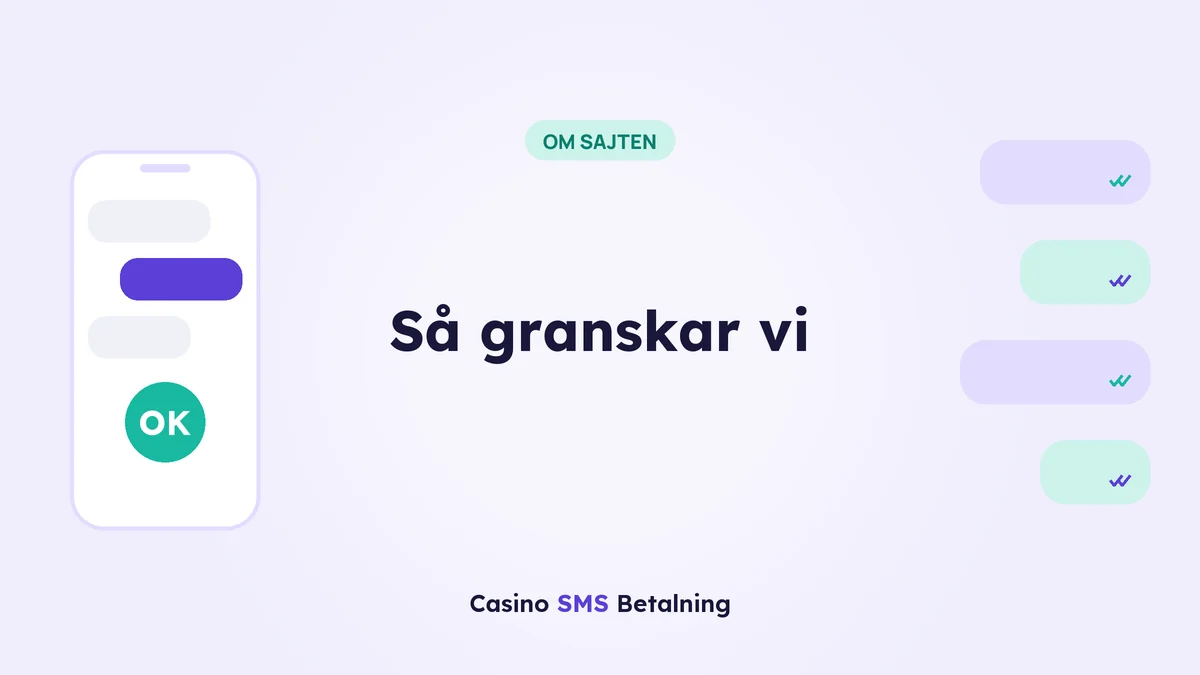 Så granskar vi